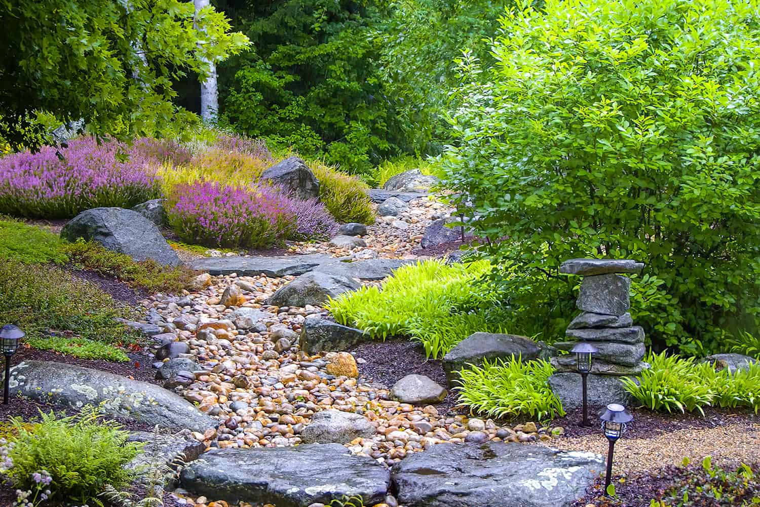 Drainage Solution or Dry Stream Bed